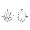 Non-Tarnish 201 Stainless Steel Pendants STAS-S119-029P-1