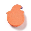 Pumpkin with Hat Opaque Resin Cabochons RESI-F031-02-3