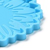 DIY Pet Theme Sunflower with Paw Print Pendant Silicone Molds LS-SIMO-H010-04-4