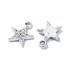 Alloy Rhinestone Pendants RB-P037-01P-03-2