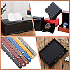 6 Sheets 2 Colors Linen Book Covers DIY-CP0010-65-5