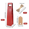4Pcs PU Leather Single Wine Bottle Tote Carrier Bags CON-CA0001-028C-2