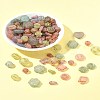 100G Plating Acrylic Beads OACR-FS0002-02-8