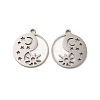 Non-Tarnish 201 Stainless Steel Pendants STAS-K251-058P-1
