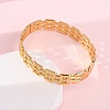 304 Stainless Steel Hinged Bangles for Women BJEW-L610-26G-3