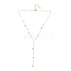 304 Stainless Steel Pendant Necklaces NJEW-K118-19G-2