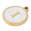 Ion Plating(IP) 201 Stainless Steel Pendants STAS-K288-02G-I-2