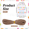 100Pcs Birthday Theme Rectangle Paper Tag Cards with 20m Jute Cord Kit DIY-SP0003-89B-2