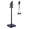 1Pc Chimpanzees Wooden Storage Rack AJEW-DC0003-33-1