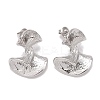 Non-Tarnish 304 Stainless Steel Stud Earrings EJEW-K268-02P-1