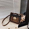 DIY PU Leather Dog Pattern Crossbody Lady Bag Making Sets PW-WG77792-05-1