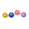 Transparent Acrylic Beads TACR-Q013-02D-M-3