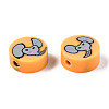 Handmade Polymer Clay Beads CLAY-N008-036J-3