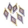 MIYUKI & TOHO Handmade Japanese Seed Beads Links SEED-E004-A07-2