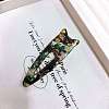 Cat Shape Cellulose Acetate(Resin) Alligator Hair Clips PW-WGA8C03-08-1
