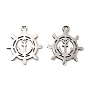 Non-Tarnish 316L Surgical Stainless Steel Pendants STAS-D046-09P-1