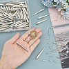 240Pcs 3 Styles CCB Plastic Pendants KY-UN0001-04-4