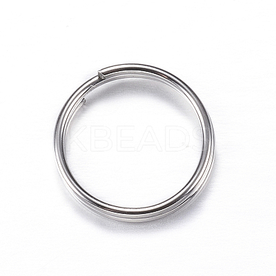 Tarnish Resistant 304 Stainless Steel Split Rings LS-STAS-P092-01-1