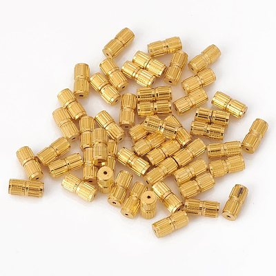 Brass Screw Clasps KS-TAC0003-04G-1