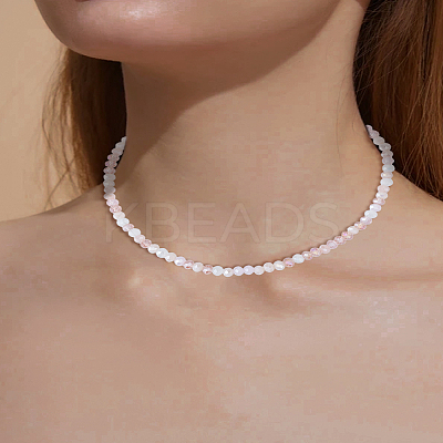 1Pc Glass Seed Beads Necklace for Women NJEW-LP0003-09-1