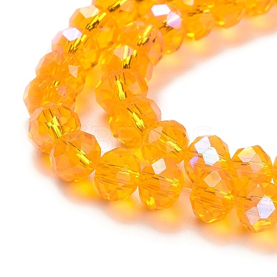Electroplate Glass Beads Strands LS-EGLA-A034-T2mm-L11-1