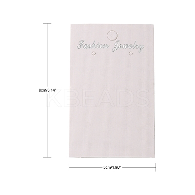 Paper Earring Display Card JPC043Y-1