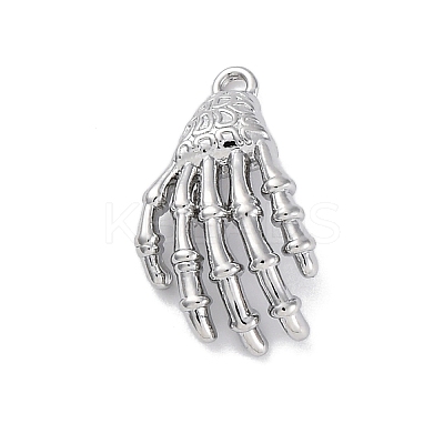 Brass Micro Pave Cubic Zirconia Pendants KK-D288-05P-1