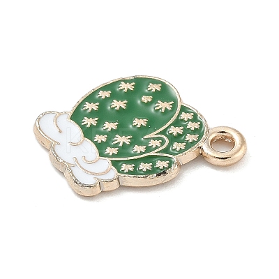 Christmas Alloy Enamel Pendants LS-ENAM-K074-01G-02-1