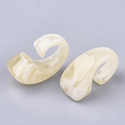 Acrylic Beads OACR-S021-11I-1