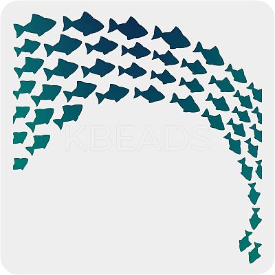 Plastic Reusable Drawing Painting Stencils Templates DIY-WH0172-166-1