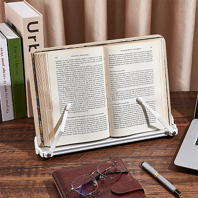 Wood Book Stand AJEW-WH0413-97B-1