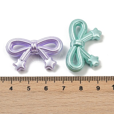 Opaque Acrylic Imitation Pearl Beads X-OACR-B031-50-1
