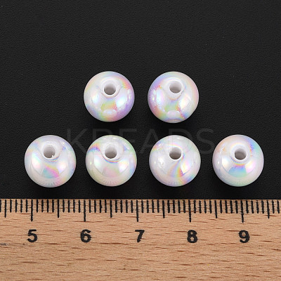 Opaque Acrylic Beads MACR-S370-D10mm-01-1