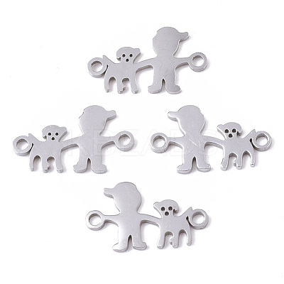 Tarnish Resistant 201 Stainless Steel Links connectors STAS-R104-002P-1