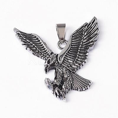 Eagle Alloy Pendants PALLOY-M181-70AS-1