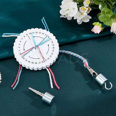 2Pcs 2 Styles Iron Alligator Clips with Hook TOOL-FH0001-88-1