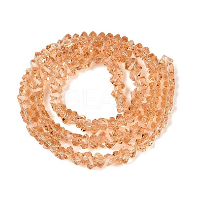 Transparent Glass Beads Strands GLAA-N018-3mm-23-1