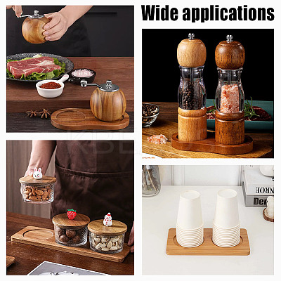 Wood Pepper Grinder Holder AJEW-WH0479-43-1