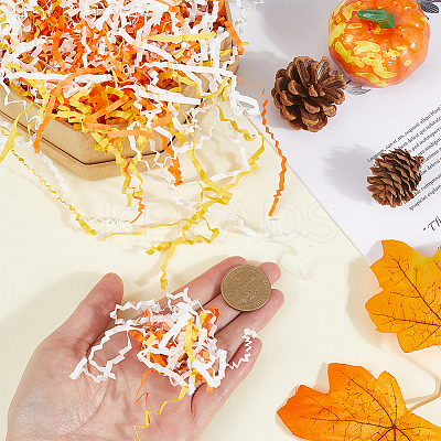 3 Sets 3 Colors Thanksgiving Day Themed Paper Shredded Paper Filler OCOR-SP0001-05-1