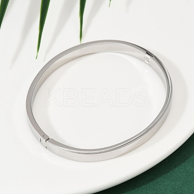 201 Stainless Steel Bangles for Women LS-BJEW-B138-05P-1