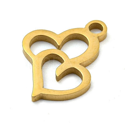 Ion Plating(IP) 316 Surgical Stainless Steel Charms STAS-Q314-21G-1