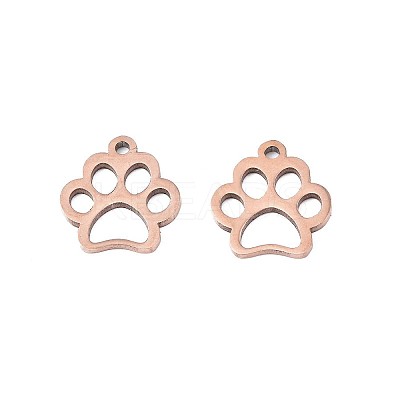 304 Stainless Steel Charms STAS-Q201-T179RG-1