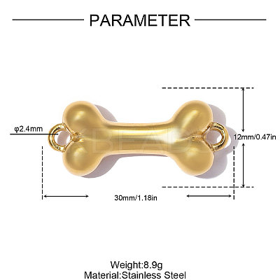 304 Stainless Steel Pendants SA-OY002-02G-01-1