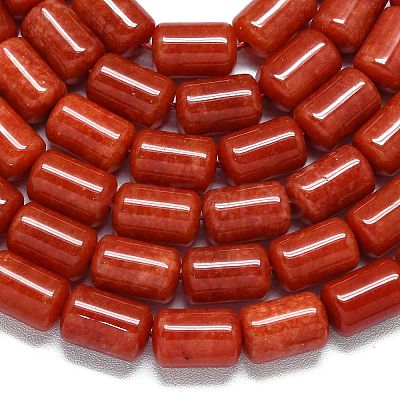 Natural Malaysia Jade Beads Strands G-B165-E10-8x12mm-1