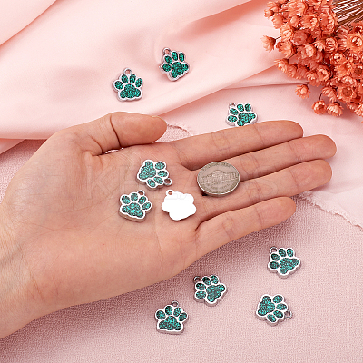 Alloy Enamel Charms ENAM-TAC0001-05B-1