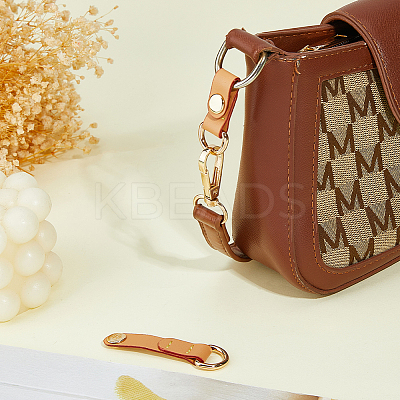 Leather Short Suspension Clasps PURS-WH0008-13B-1