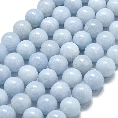 Natural Malaysia Jade Beads Strands G-L645-A01-10mm-16-1