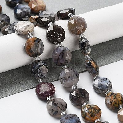 Natural African Opal Beads Strands G-NH0004-045-1