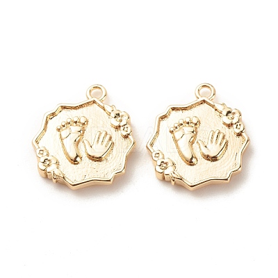 Brass Pendants KK-G412-04LG-1