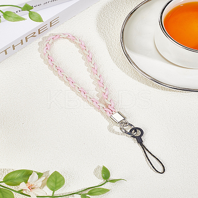 Alloy Polyester Cotton Mobile Straps HJEW-LP0001-95B-1